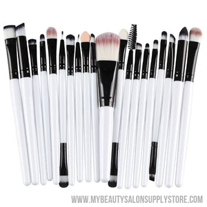 20Pcs Eyebrow Makeup Brushes Face Set Professional Foundation Eyeshadow Powder pincel maquiagem Brush for Makeup Cosmetic Tools