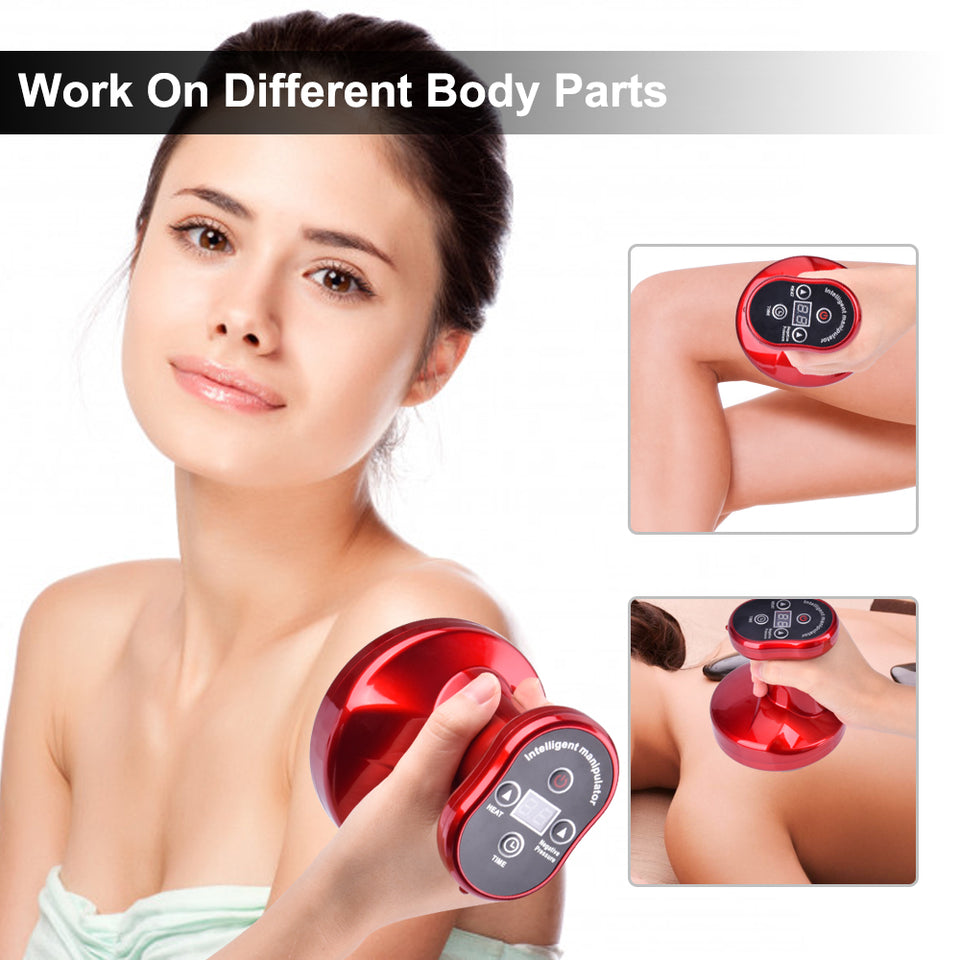 Electric Massager Ultrasonic Scraping Body Slimming Stimulate Acupoint  Full Body Massage Tools